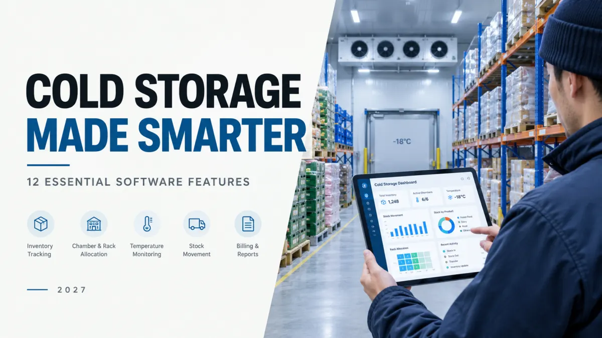 Cold Storage Management Software: 12 Smart Features That Make Your Business Easier in 2027