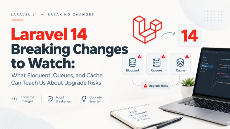 Laravel 14 Upgrade Risks: Eloquent, Queues and Cache