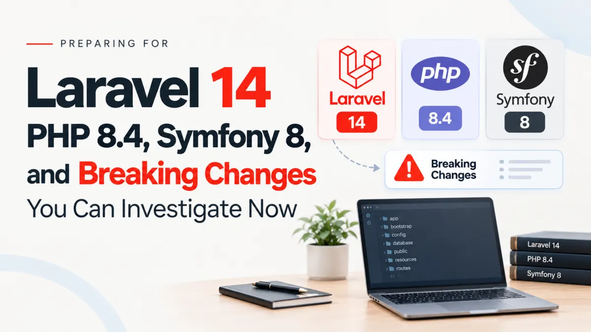 Preparing for Laravel 14: PHP 8.4, Symfony 8, and Breaking Changes You Can Investigate Now