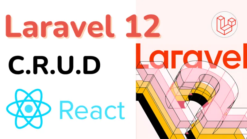 Laravel 12 CRUD Application with React, InertiaJS & Tailwind CSS