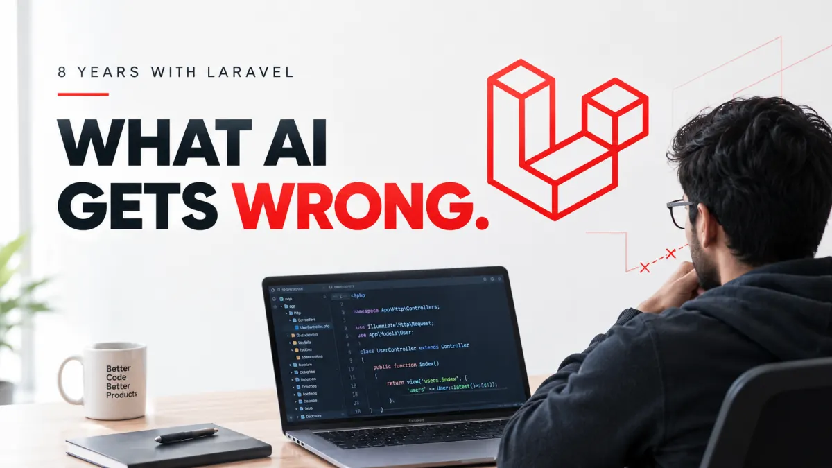 8 Years With Laravel: What AI Coding Still Gets Wrong